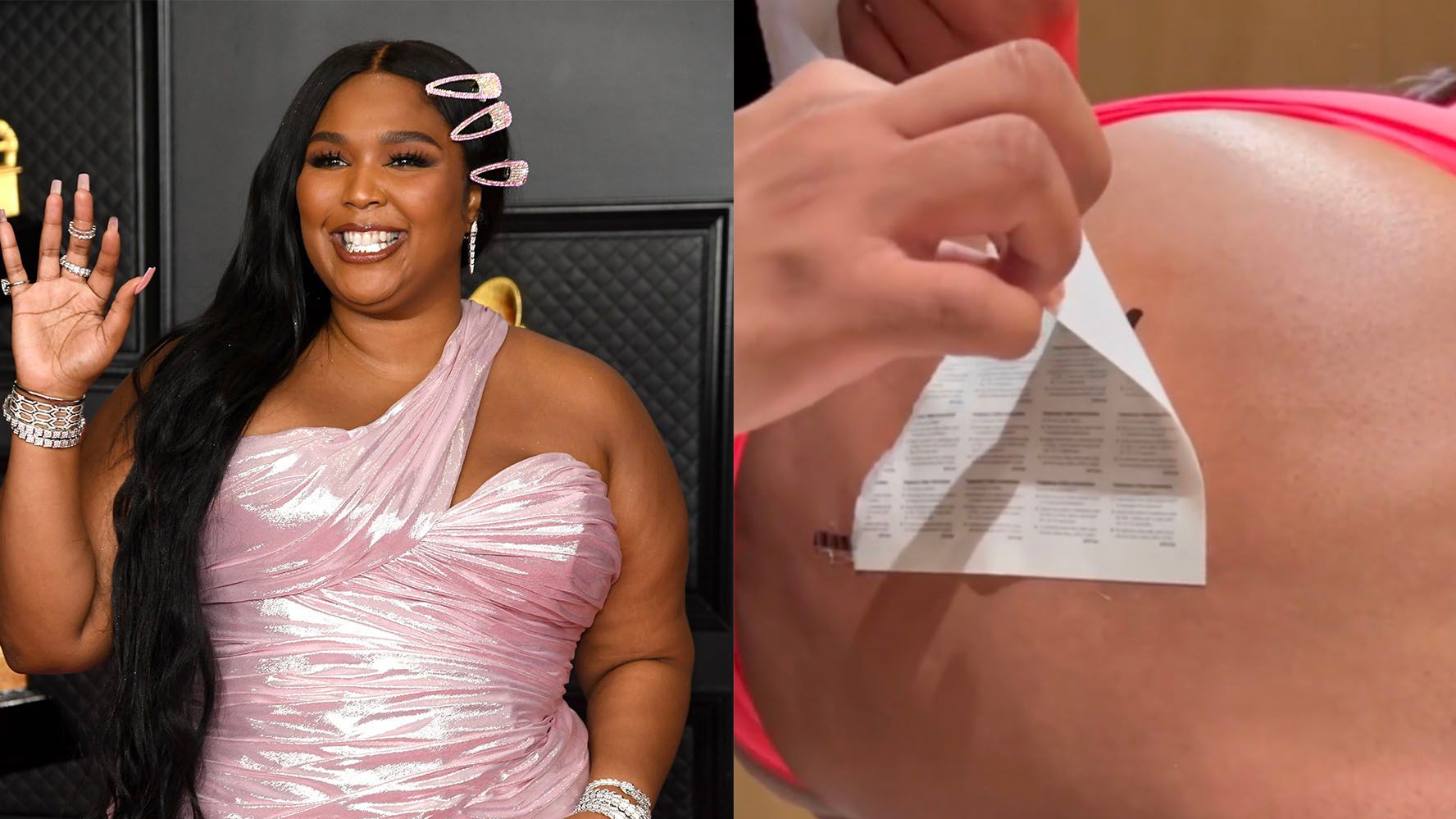 Lizzo tattoos: inline