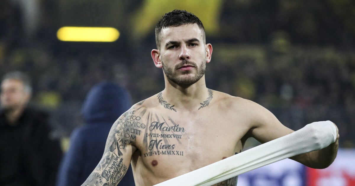Lucas Hernandez tattoos: inline tattoo evidence