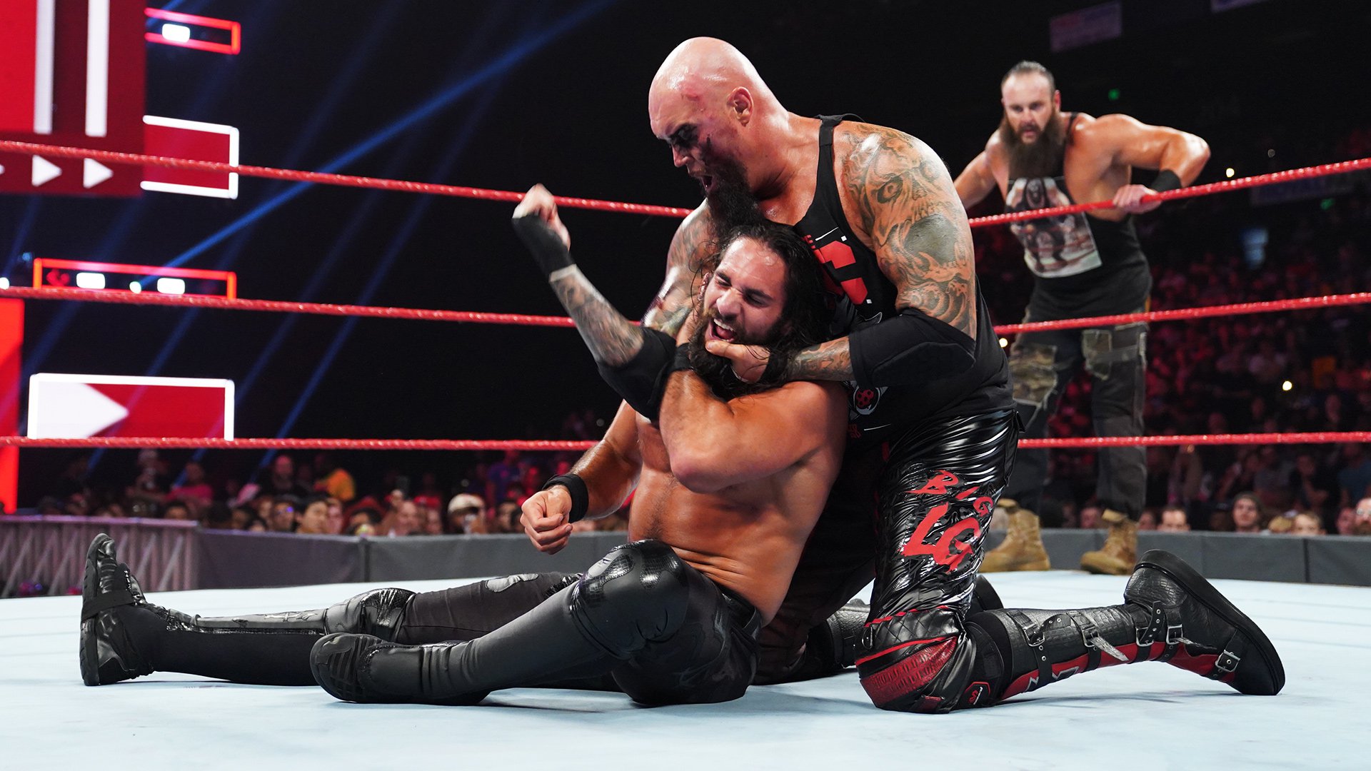 Luke Gallows tattoos: The wave tattoos around his left elbow