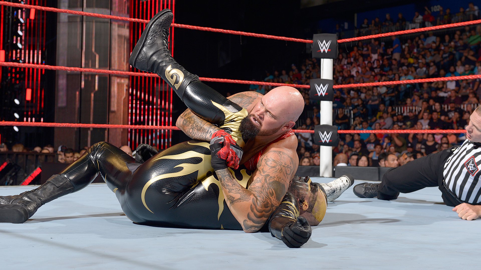 Luke Gallows tattoos: The dragon on his left forearm