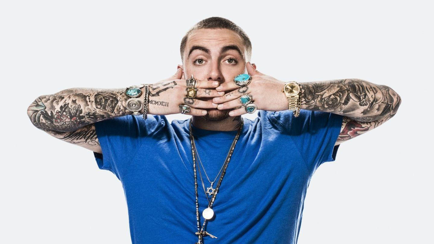 Mac Miller tattoos: arm sleeves and floral tattoos