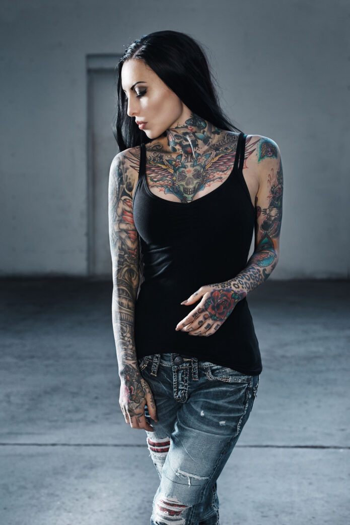 Makani Terror tattoos