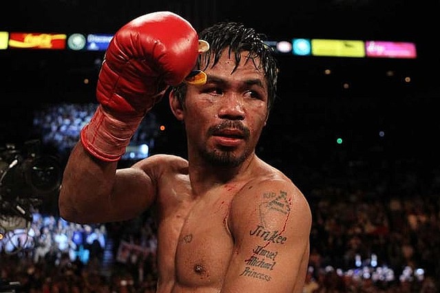 Manny Pacquiao family name tattoos