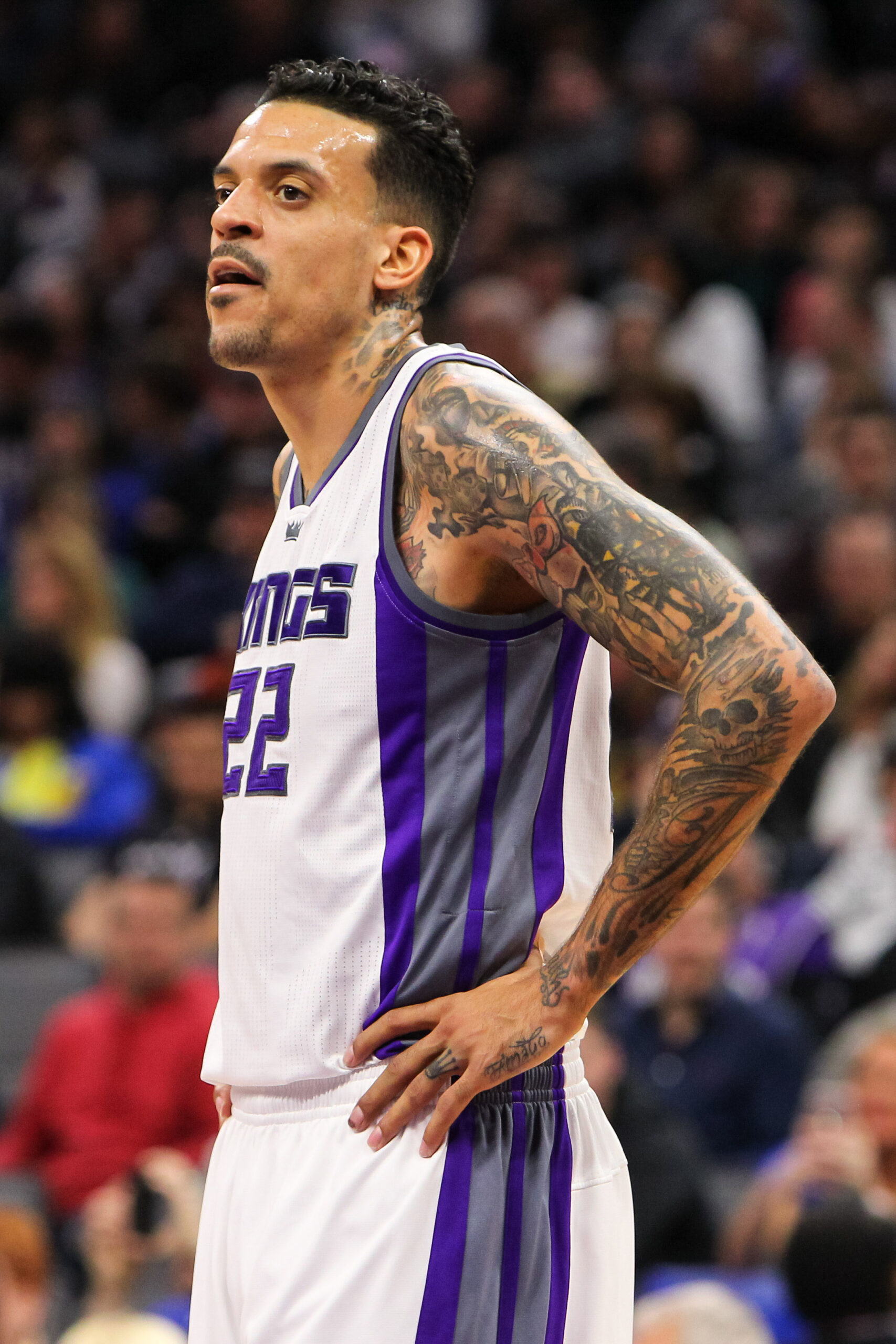 Matt Barnes arm sleeve tattoos