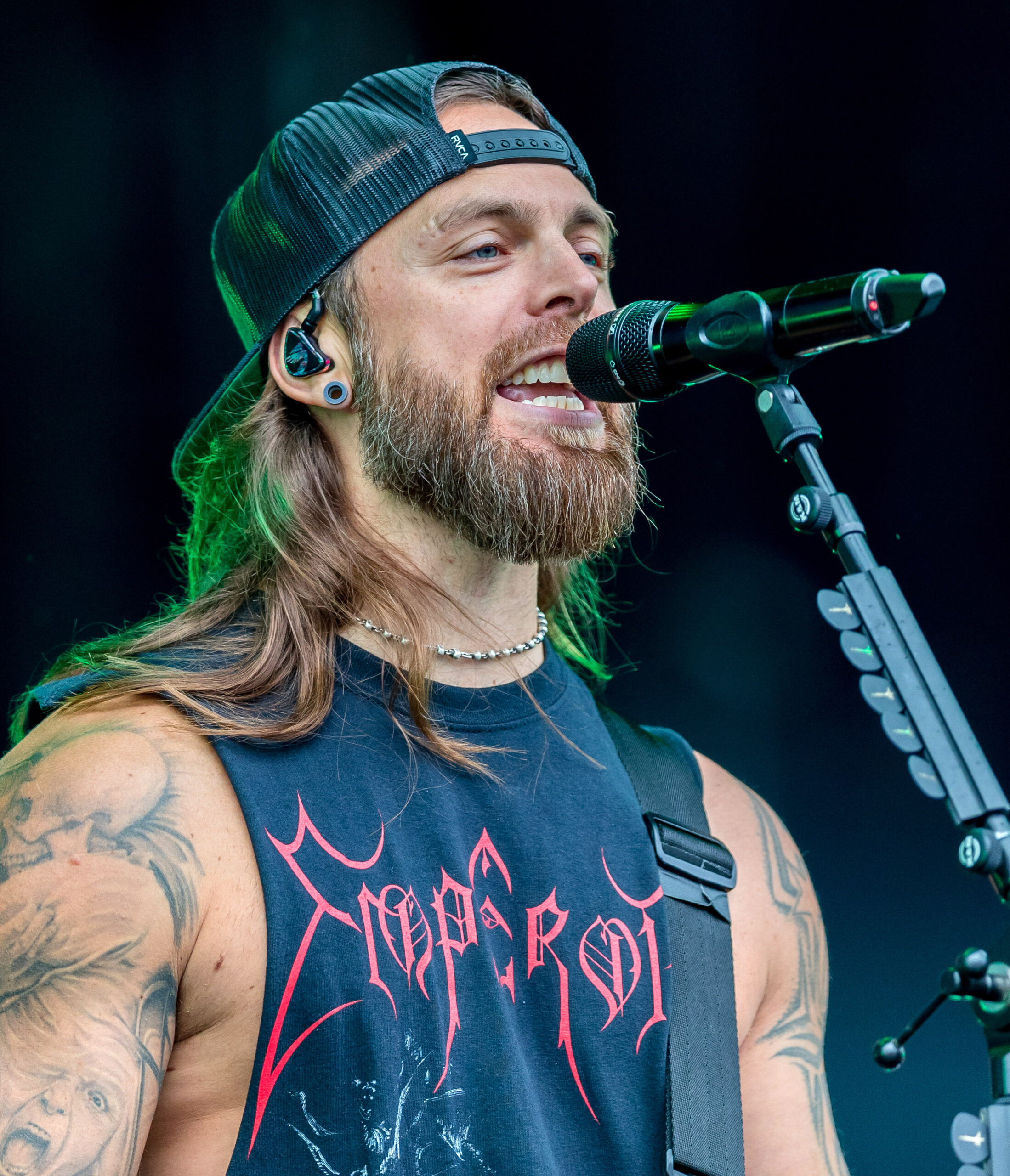 Matt Tuck tattoo sleeve closeup