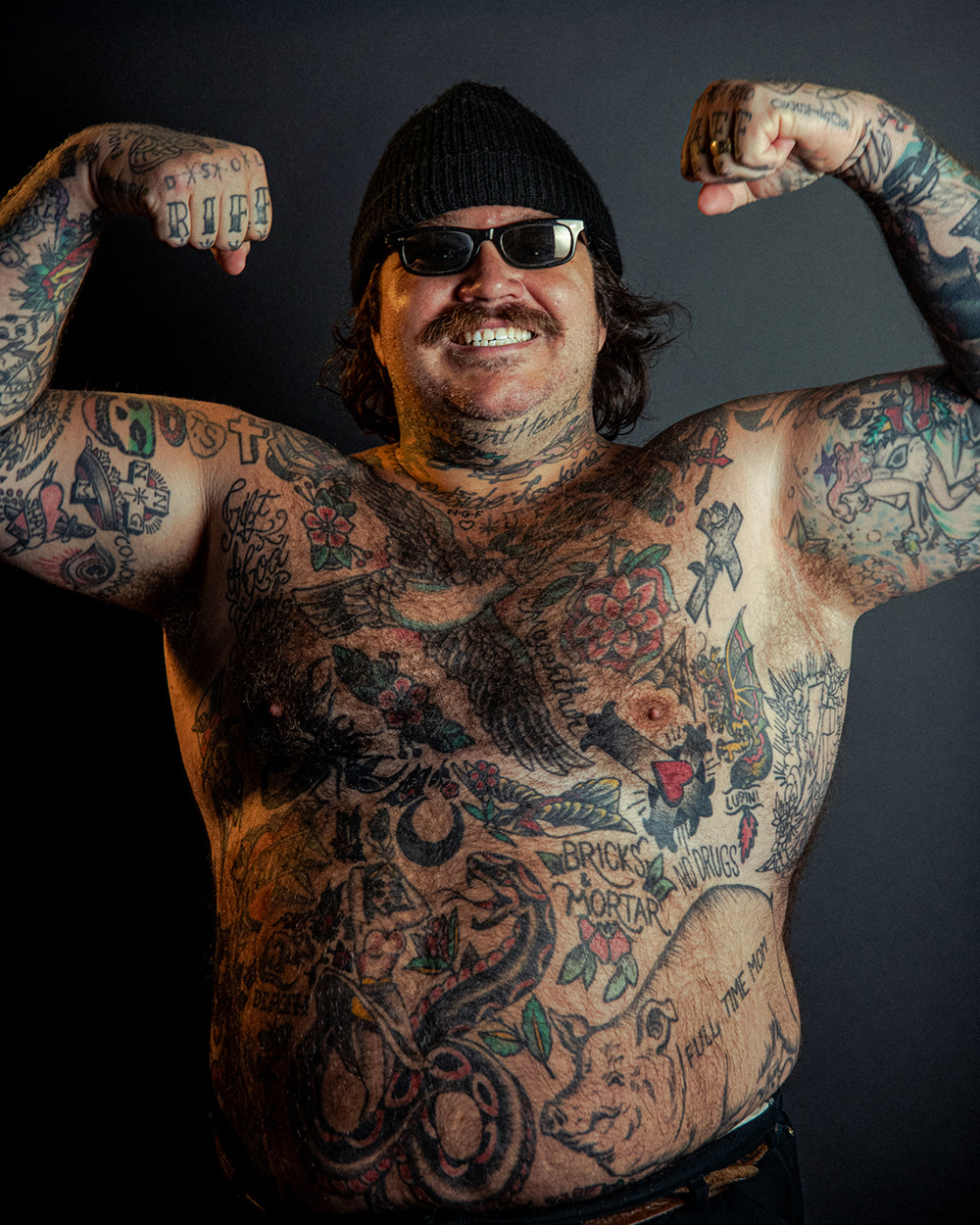Matty Matheson tattoos: Inline genuine tattoo photograph