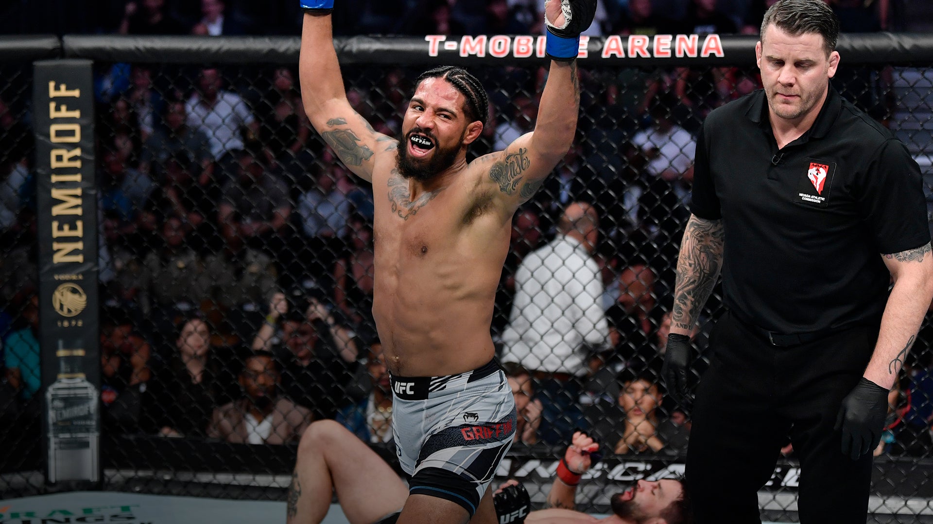 Max Griffin tattoos: The tattoos visible inside his upper arms