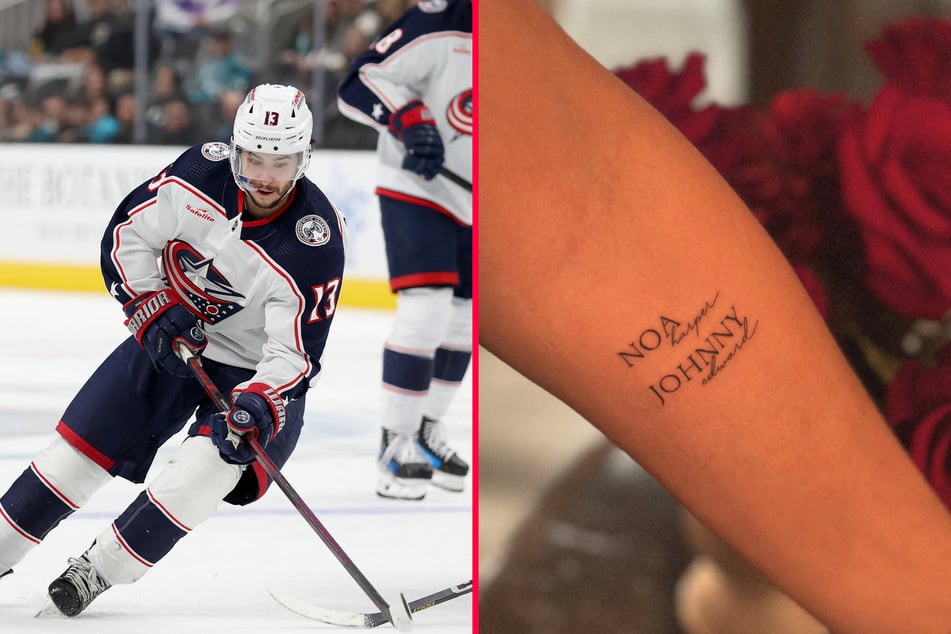 Meredith Gaudreau tattoos: children's names tattoo