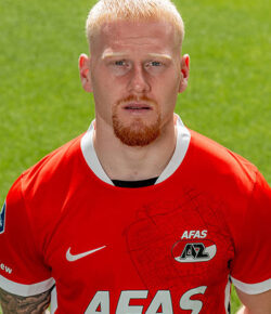 Mexx Meerdink Tattoos: His AZ Goal-Celebration Back Portrait and Arm Ink