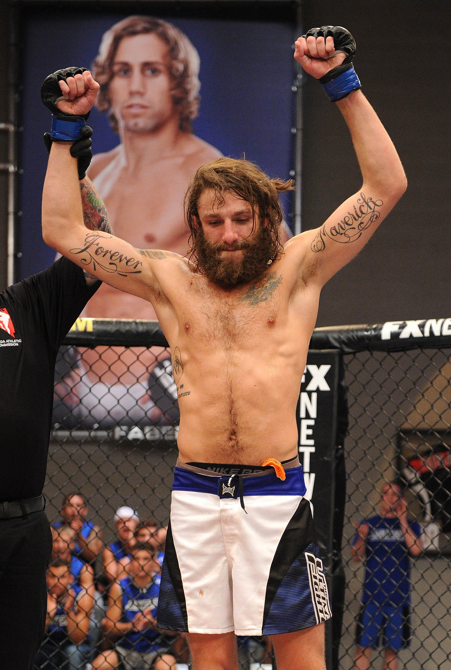 Michael Chiesa tattoos: The tattoos in his earlier Ultimate Fighter photograph