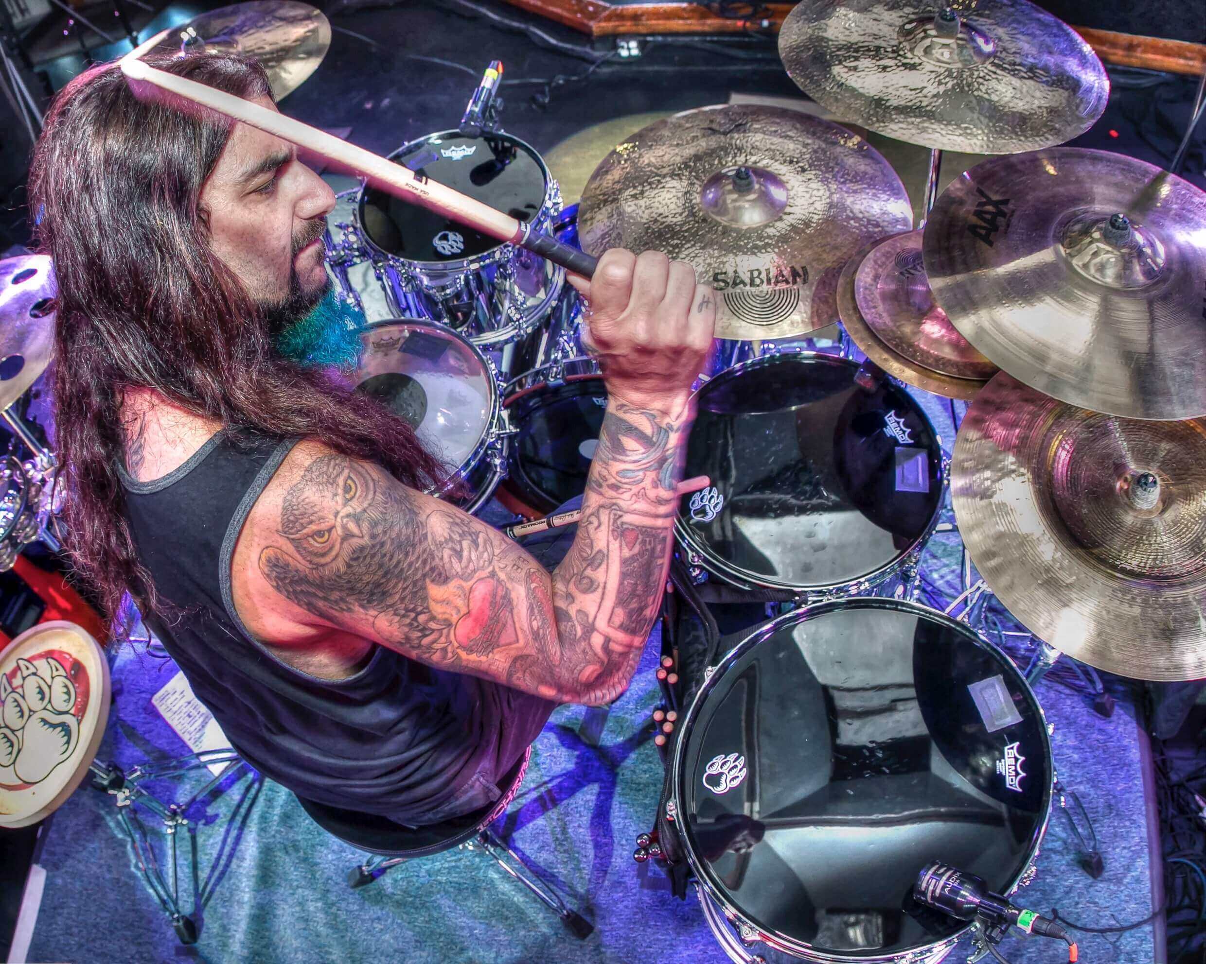 Mike Portnoy tattoos: Mike Portnoy tattoo photograph
