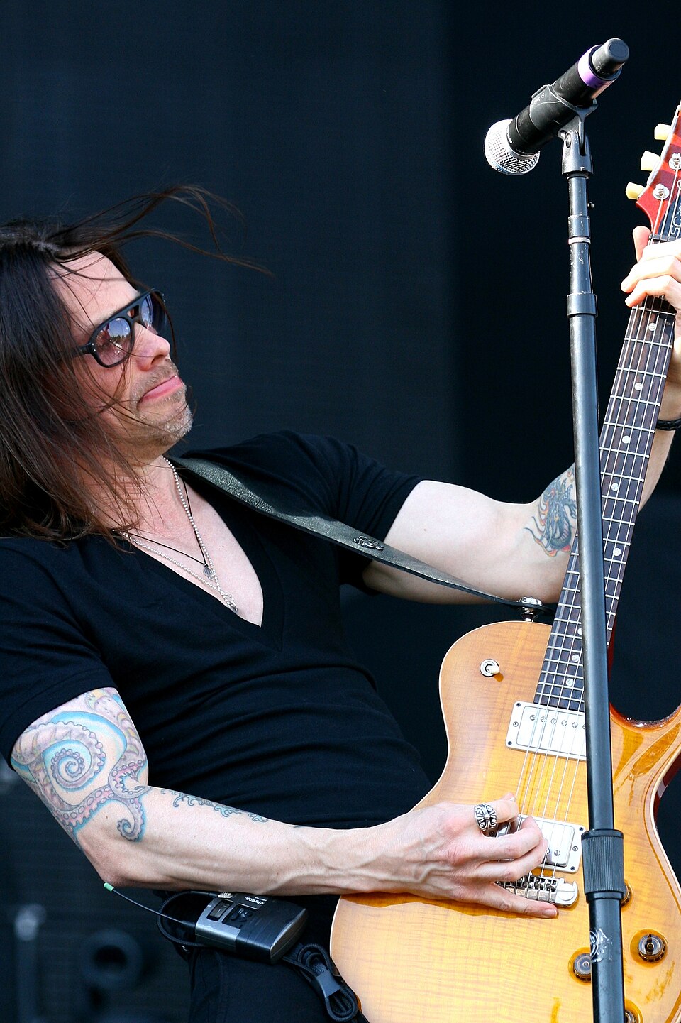 Myles Kennedy left arm tattoos