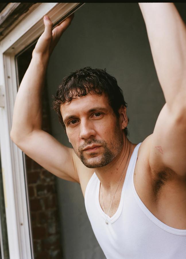 Nick Blood in a contextual photograph: Inline contextual photo; not tattoo evidence; not tattoo evidence