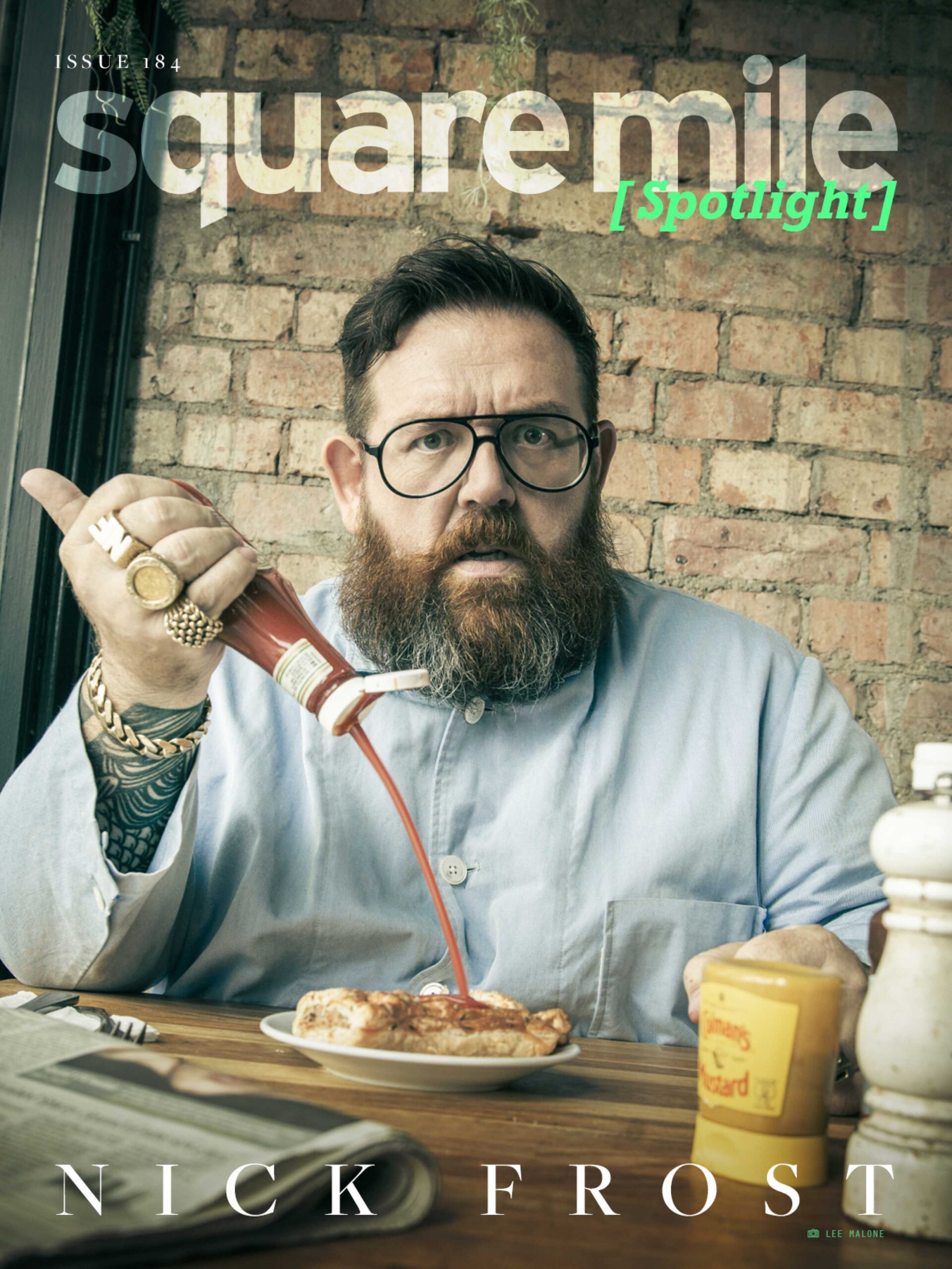 Nick Frost tattoos: Nick Frost tattoo article inline image