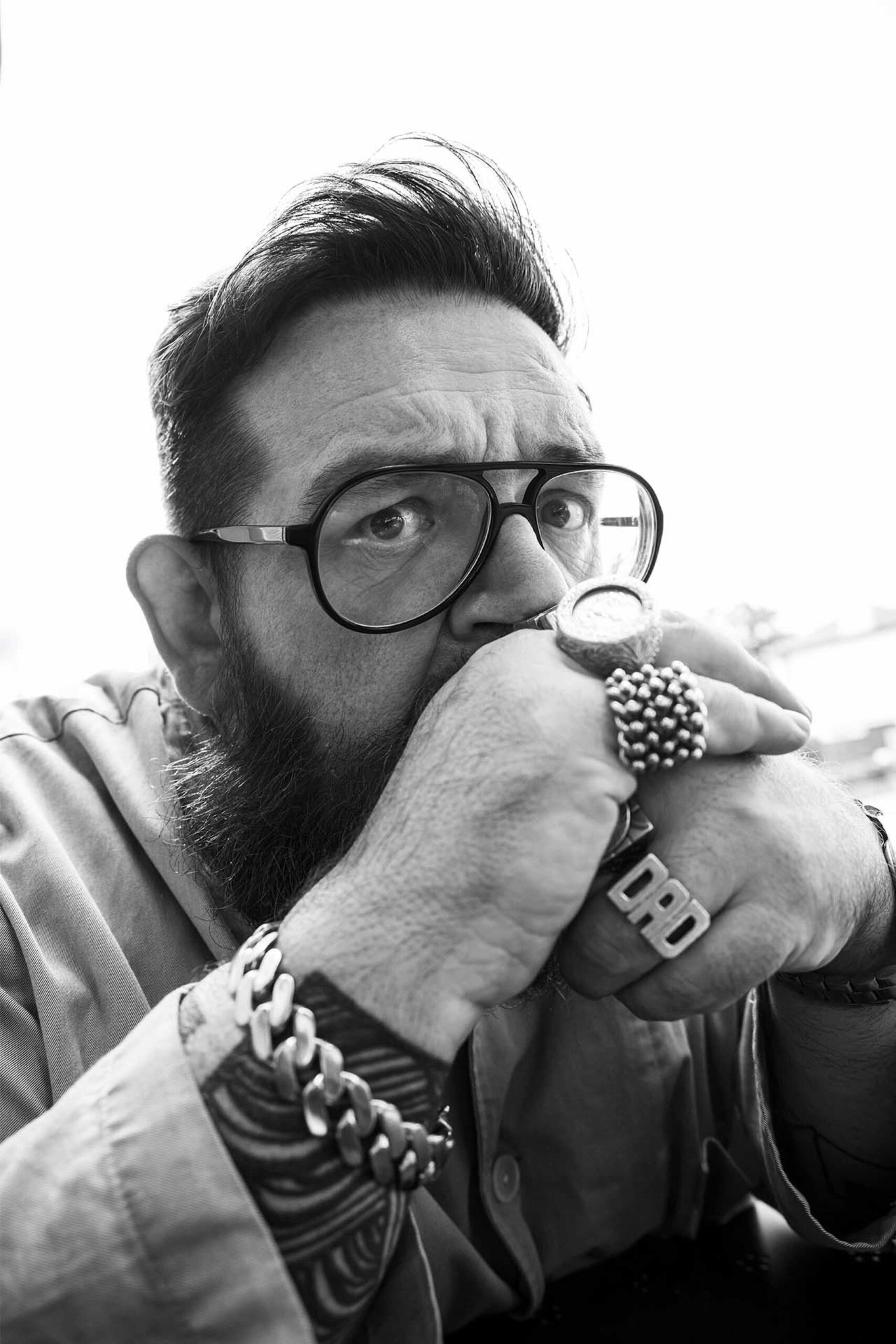 Nick Frost tattoos: Nick Frost tattoo article inline image