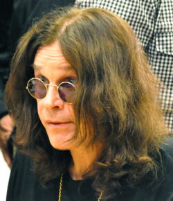 Ozzy Osbourne Tattoos: OZZY Knuckles, Dragon and Sharon Rose
