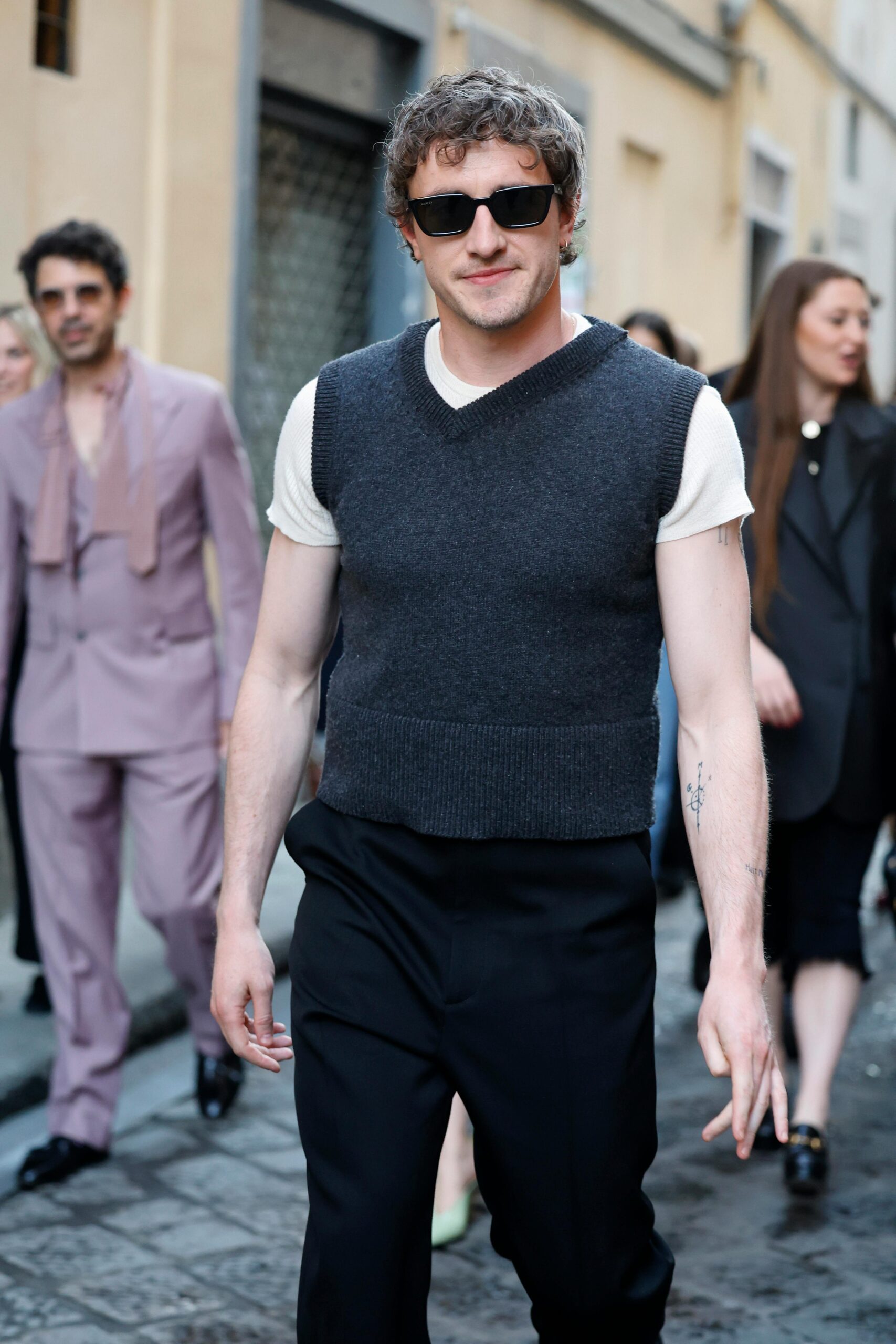 Paul Mescal visible arm ink in a real-world setting Paul Mescal tattoos: visible arm ink in a real-world setting