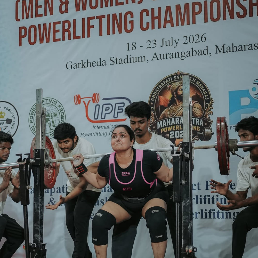 Pragathi Mahavadi in a contextual photograph: inline; not tattoo evidence
