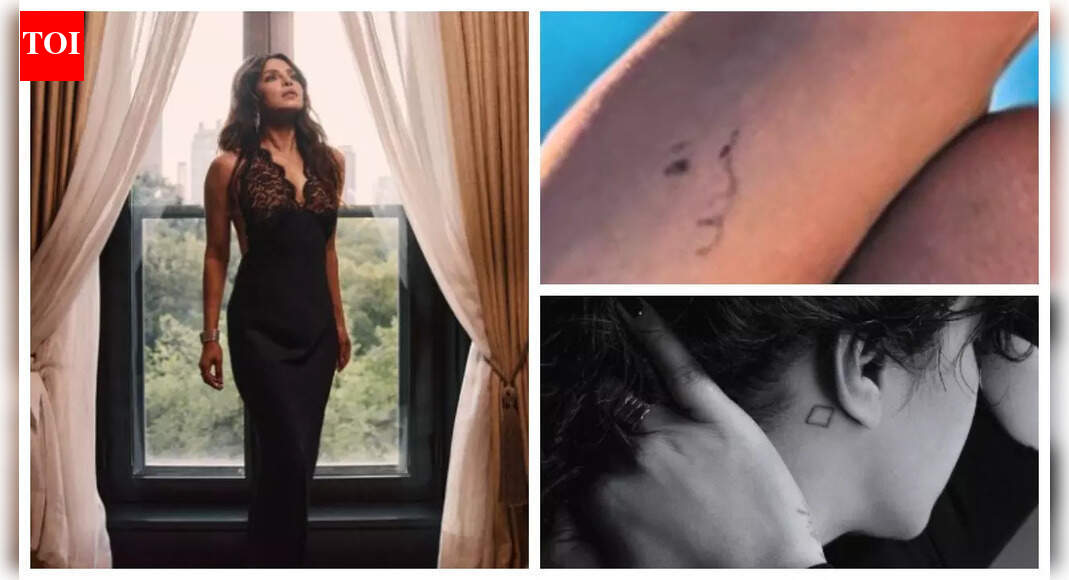 Priyanka Chopra tattoos: daughter profile tattoo on the forearm