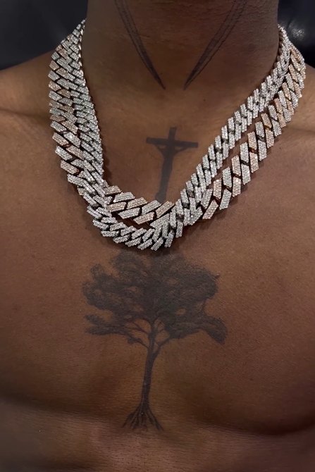 Rema tattoos: inline Tree of Life tattoo image