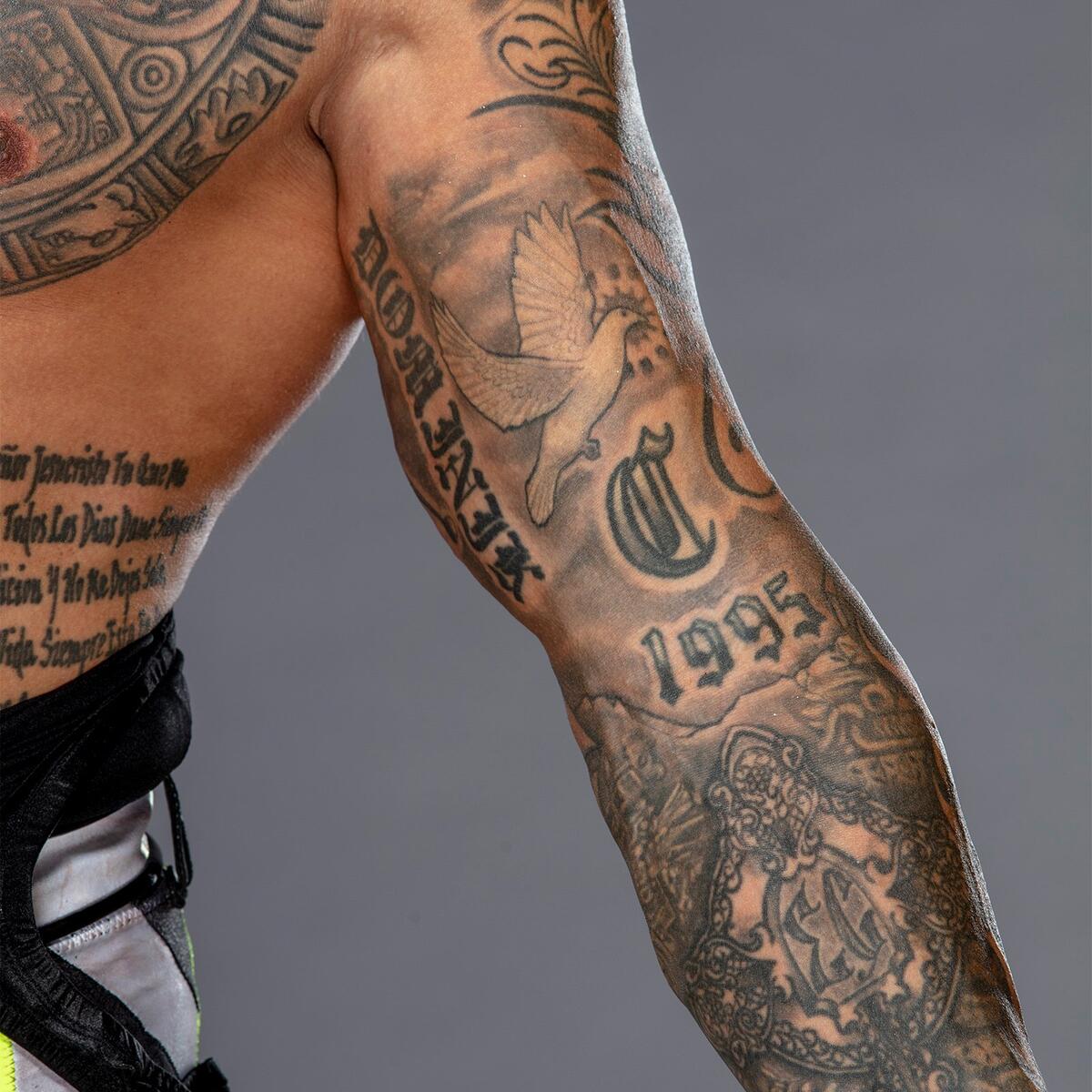 Rey Mysterio tattoos: inline tattoo image