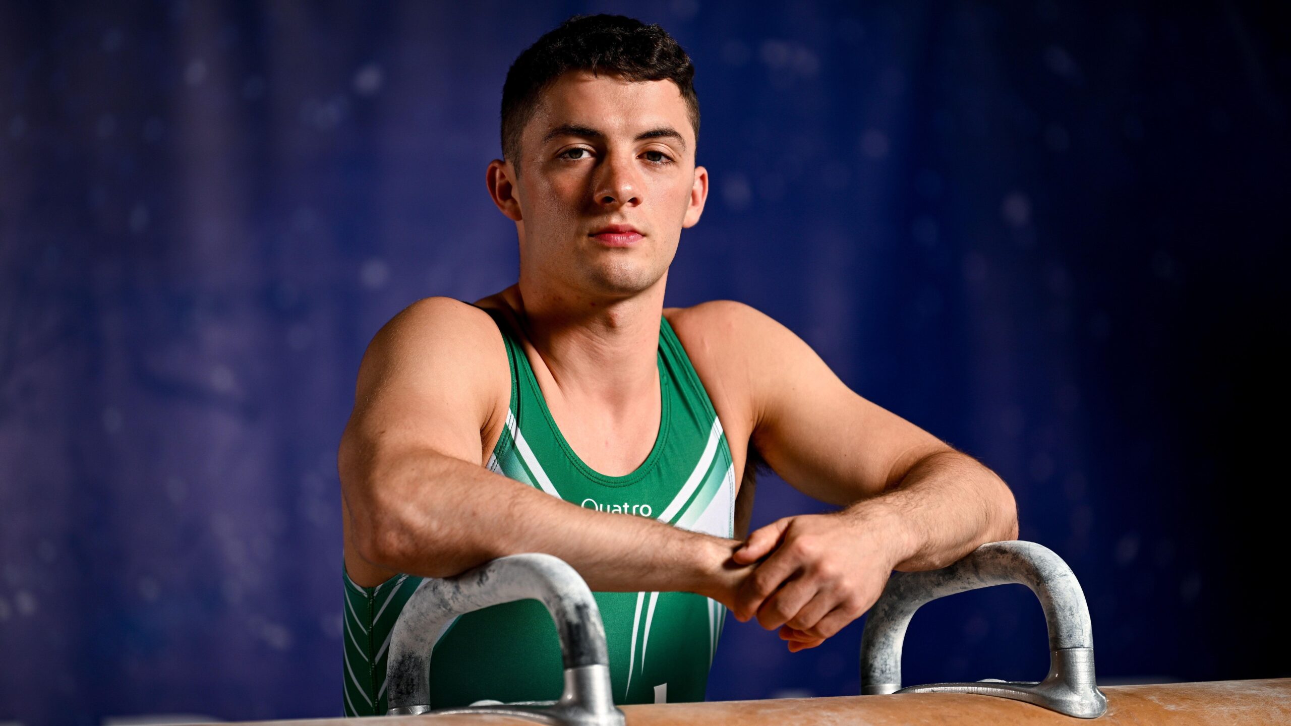 Rhys McClenaghan portrait: pommel horse training reference