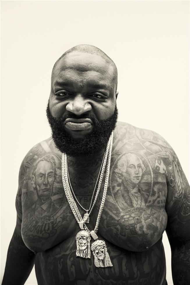 Rick Ross tattoos