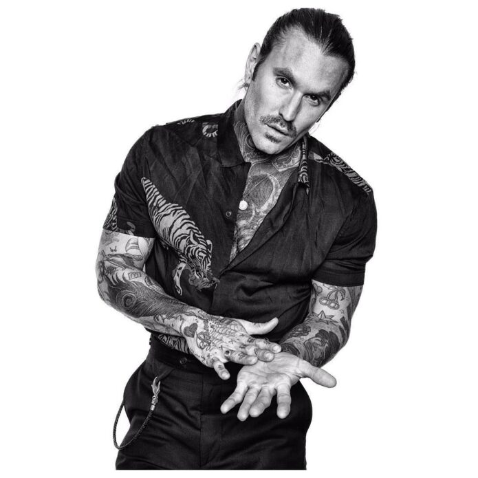 Ricki Hall tattoos