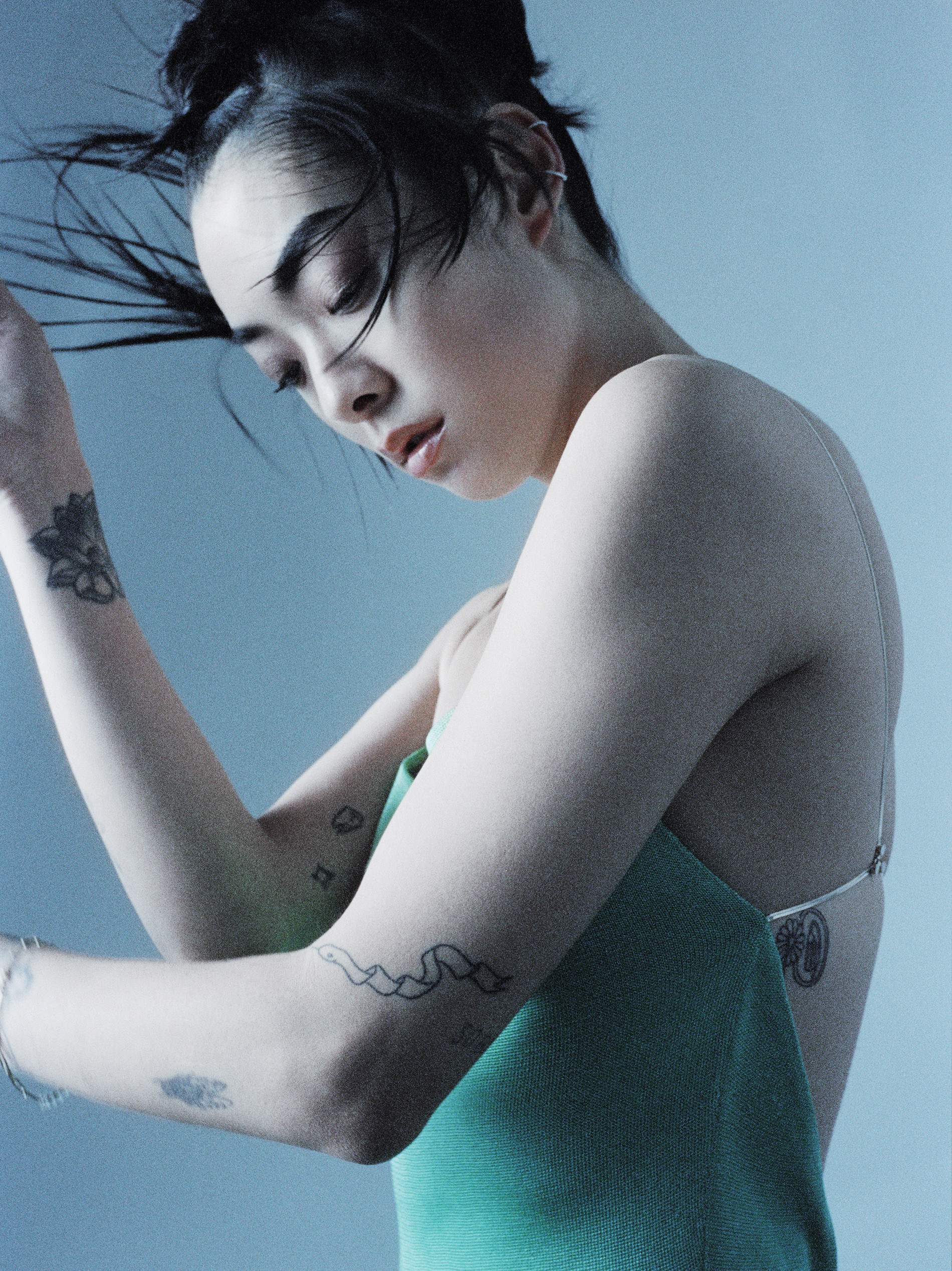 Rina Sawayama tattoos: inline