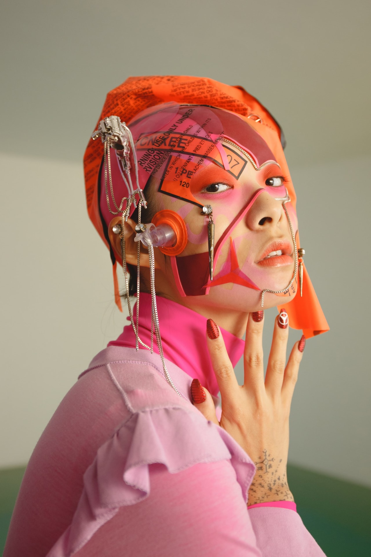 Rina Sawayama tattoos: inline