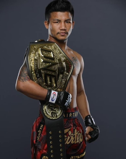 Rodtang Jitmuangnon tattoos: Arm-sleeve coverage with the championship belt
