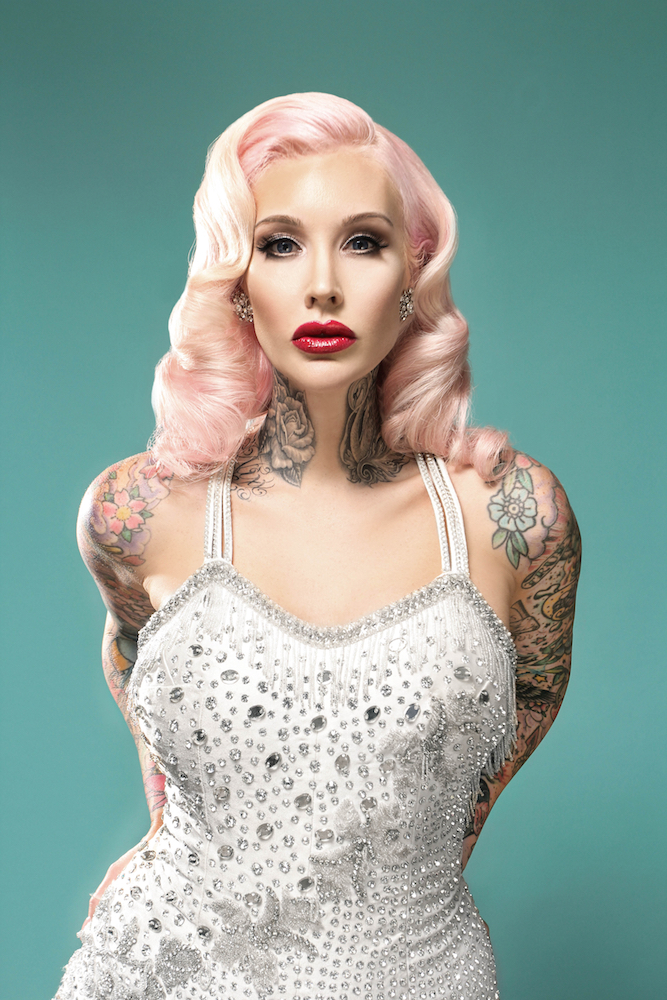 Sabina Kelley tattoos: Separate view of the right sleeve