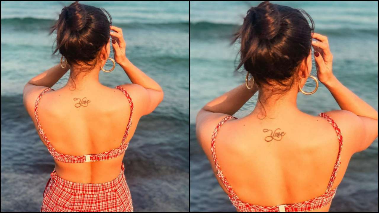 Samantha Ruth Prabhu tattoos: YMC tattoo section