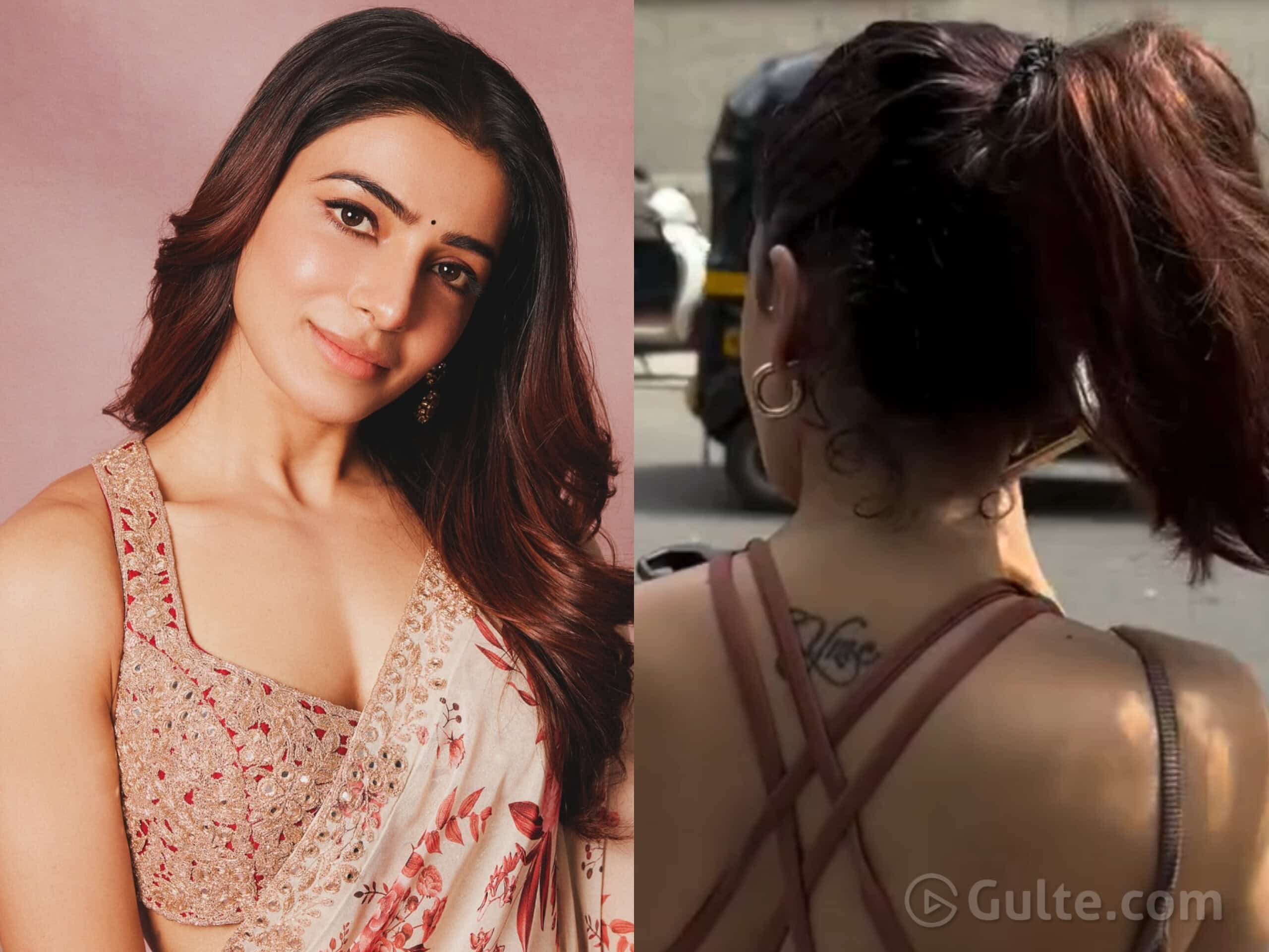 Samantha Ruth Prabhu tattoos: YMC tattoo status section