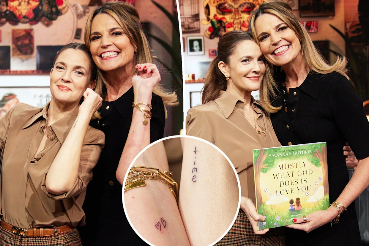 Savannah Guthrie tattoos: Savannah Guthrie's two-heart tattoo