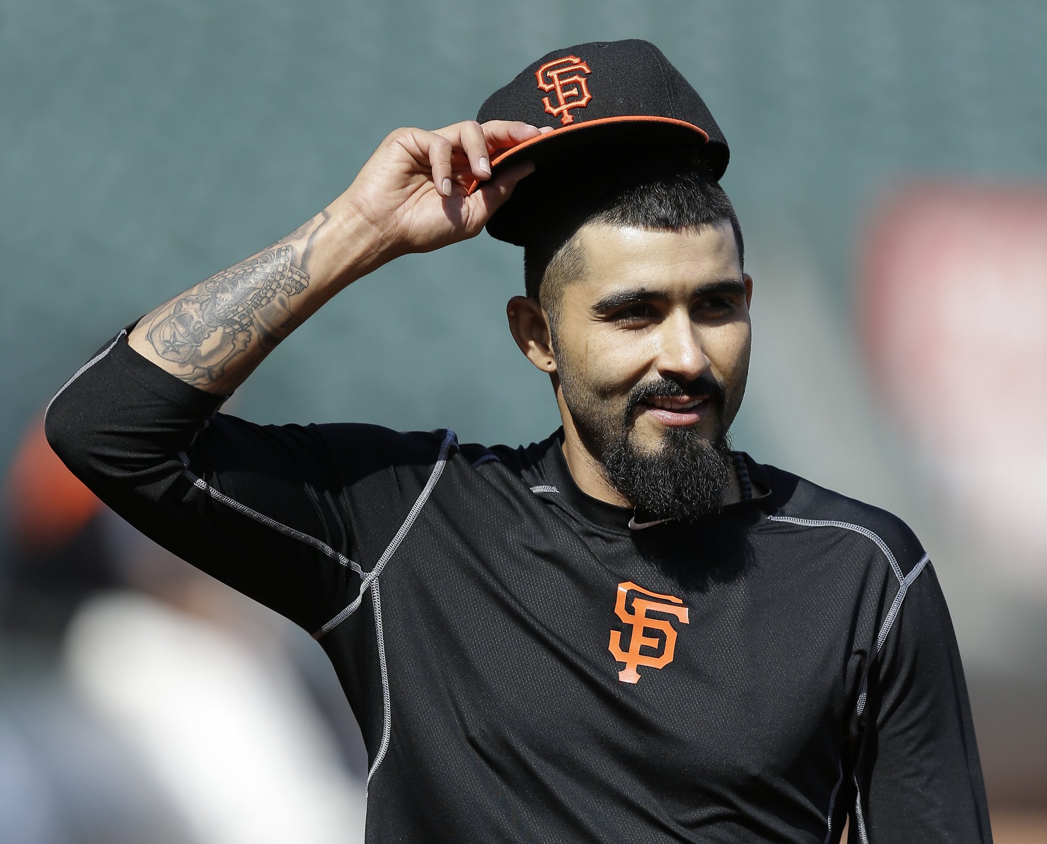 Sergio Romo tattoos: inline tattoo evidence
