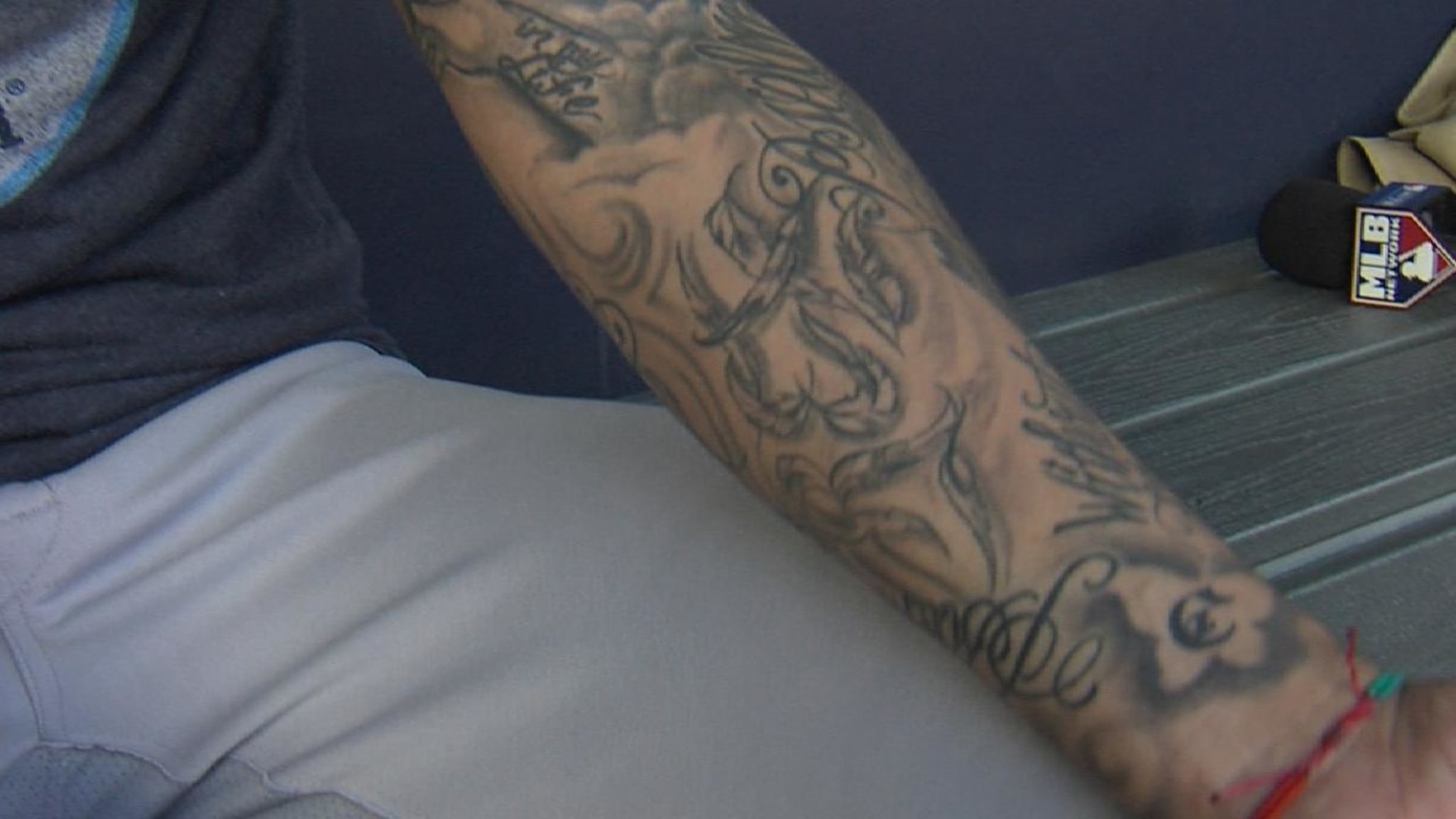 Sergio Romo tattoos: inline tattoo evidence