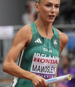 Sharlene Mawdsley Tattoos: Olympic Rings on Her Left Forearm