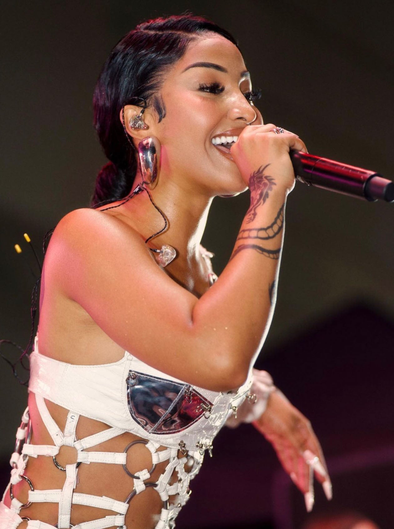 Shenseea dragon hand tattoo Shenseea tattoos: Shenseea's dragon hand and wrist tattoo