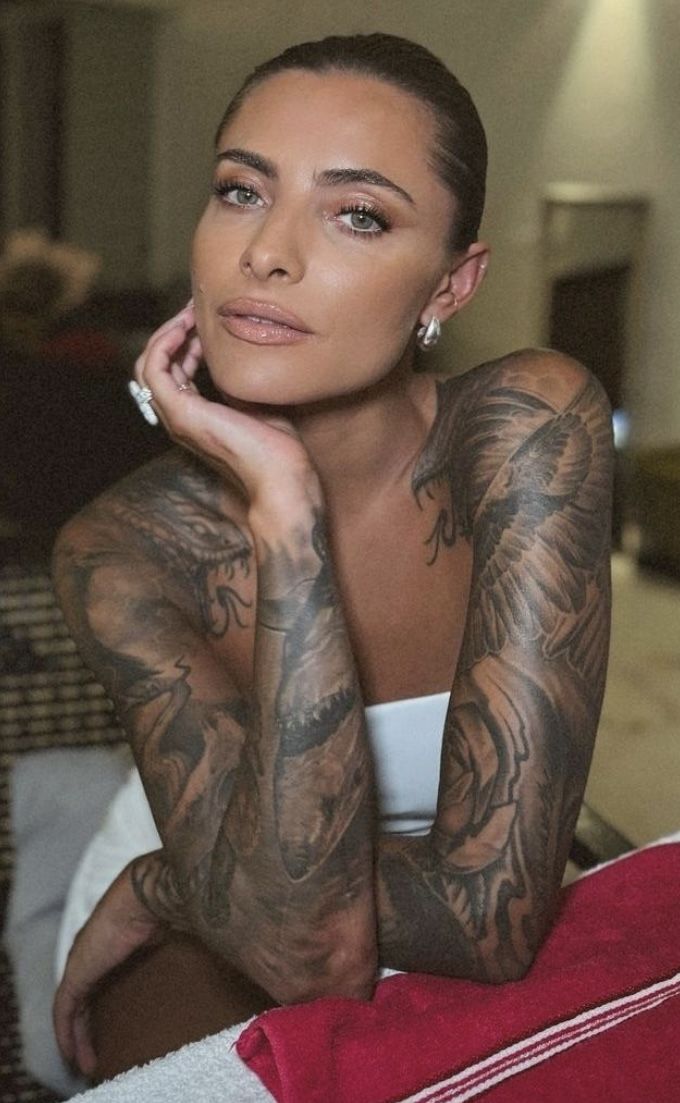 Sophia Thomalla tattoos: verified tattoo photograph