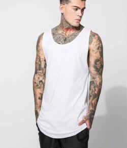 Stephen James Tattoos: Lotus Neck, Portrait Sleeves and Skull Back