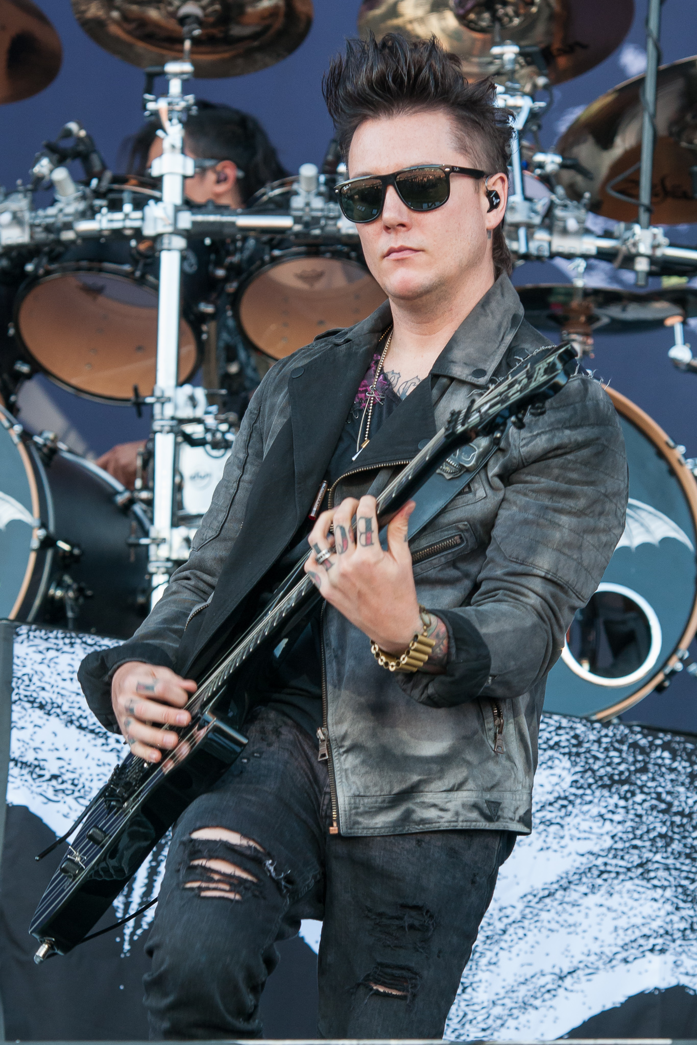 Synyster Gates Marlboro hand tattoo