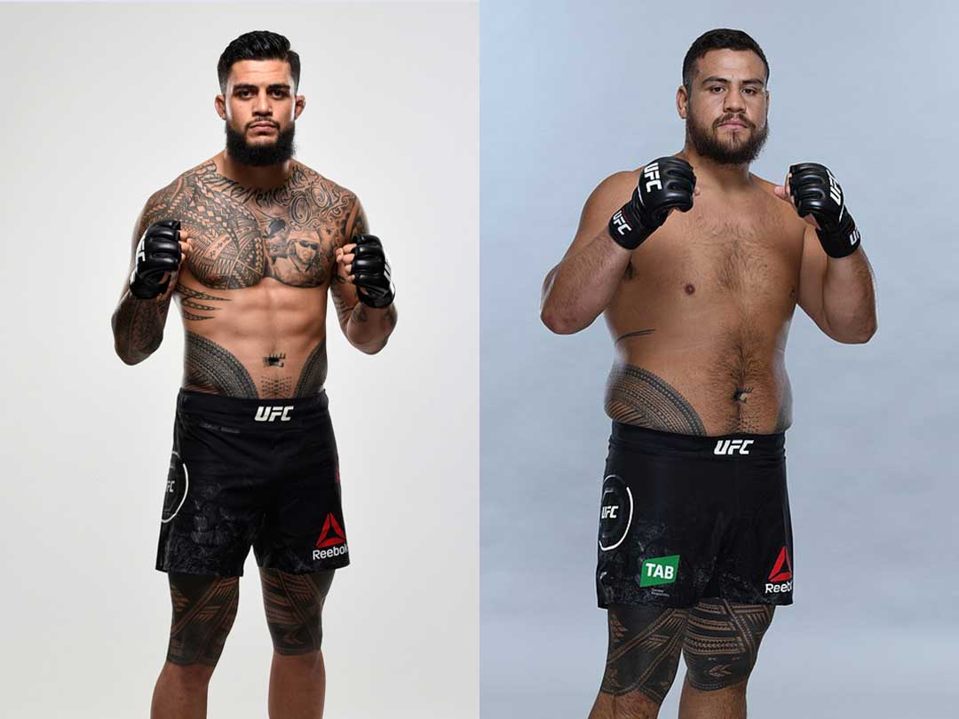 Tai Tuivasa tattoos: front body layout and leg coverage