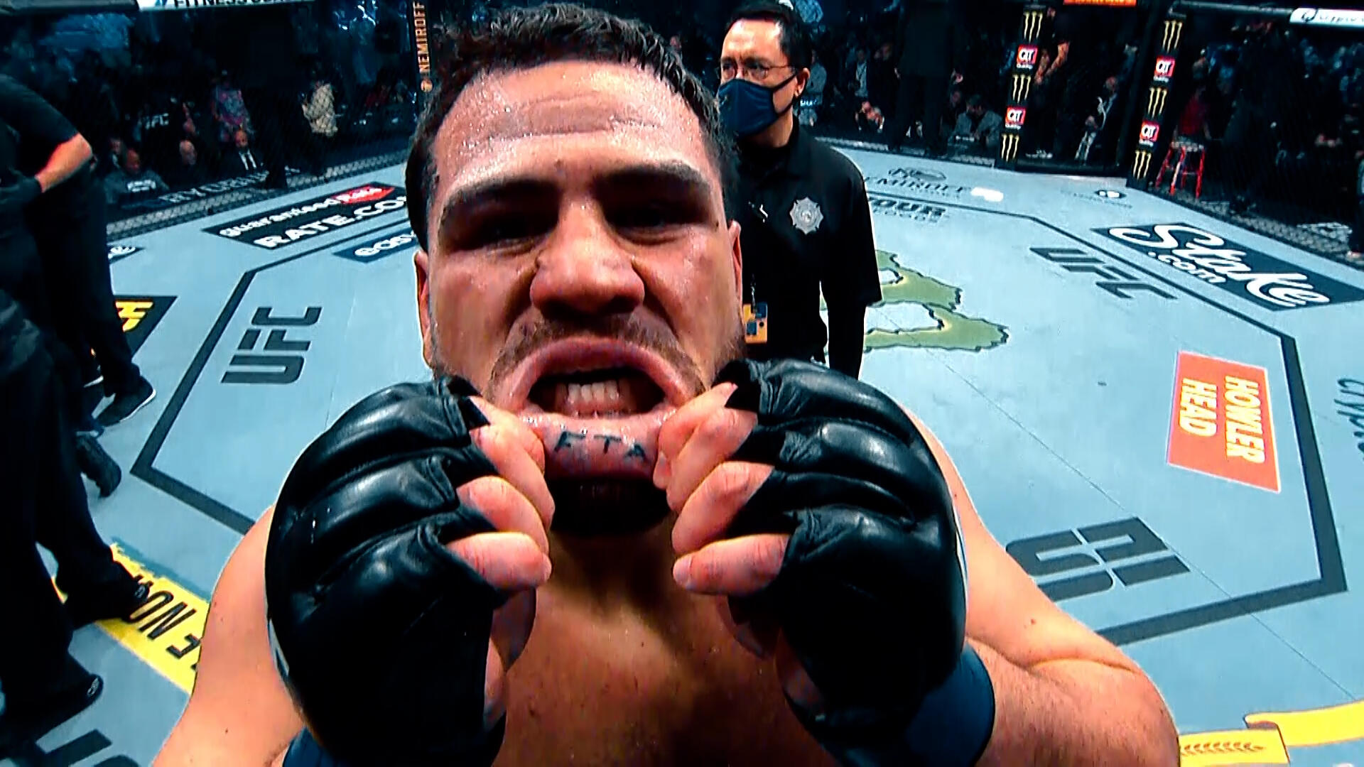 Tai Tuivasa tattoos: lower-lip tattoo reveal