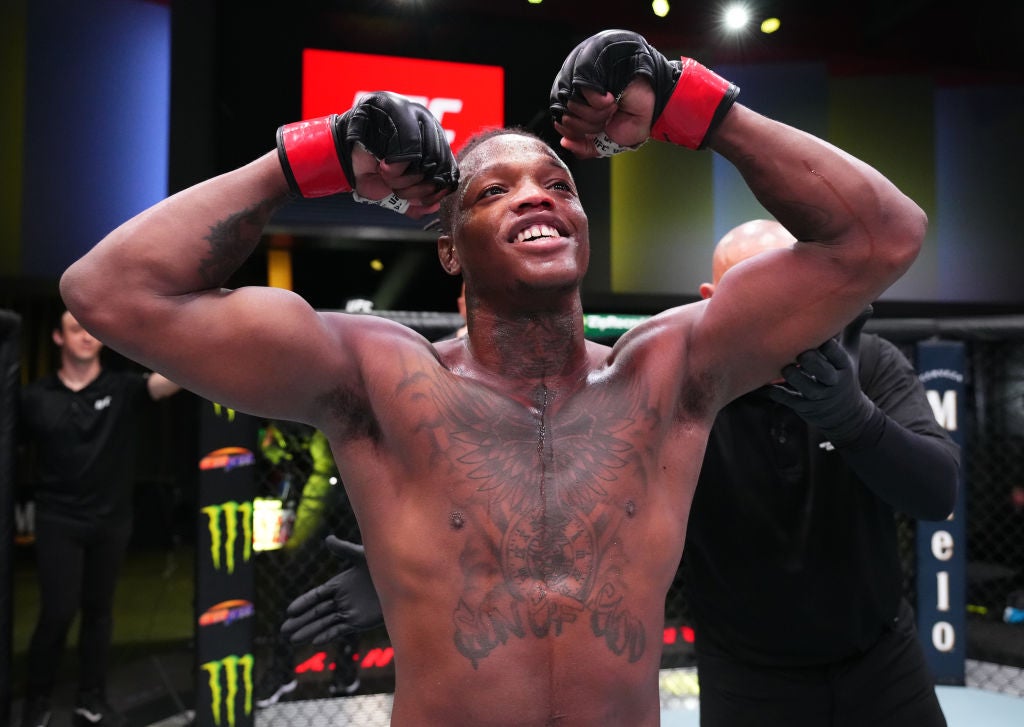 Terrance McKinney The cross and wings on his chest Terrance McKinney tattoos: The cross and wings on his chest