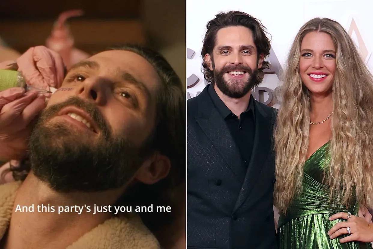 Thomas Rhett tattoos: verified tattoo photograph