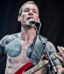 Tim Commerford Tattoos: Huge Chest and Blackwork