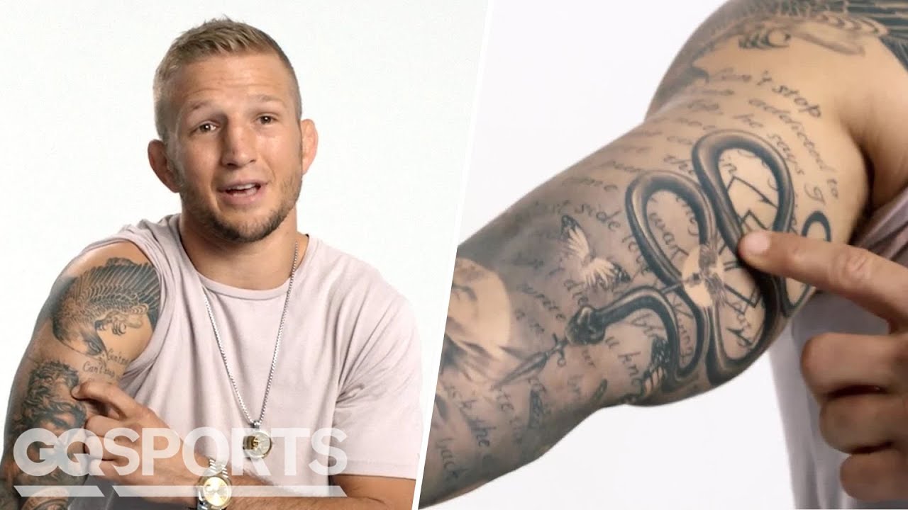 TJ Dillashaw in a contextual photograph: contextual career photograph, explicitly not tattoo evidence; not tattoo evidence