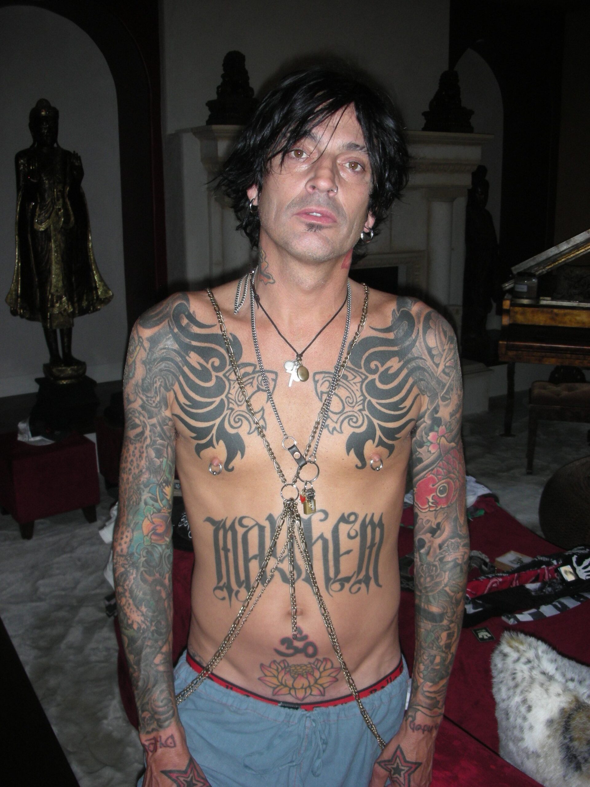 Tommy Lee full body tattoos