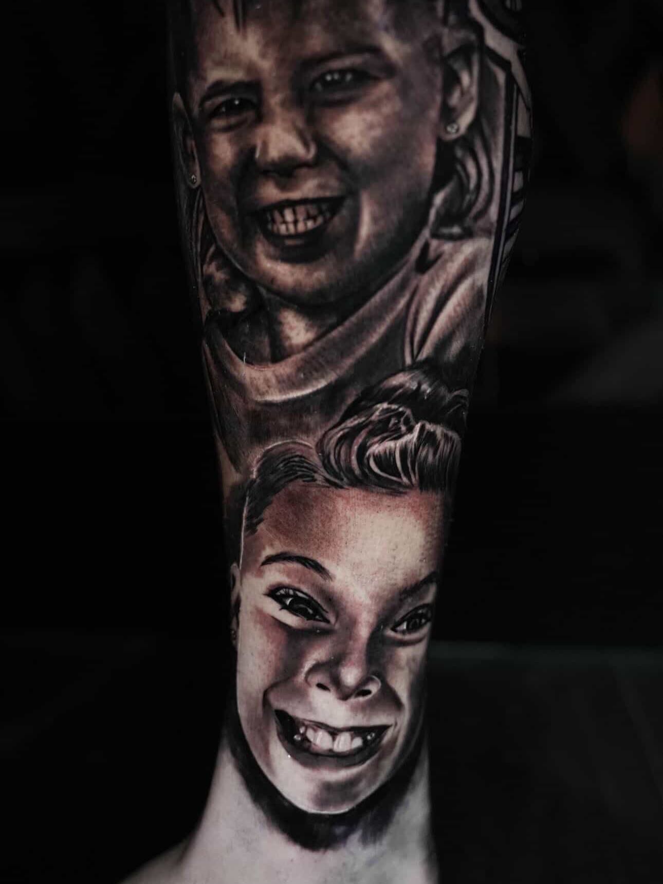 Tyson McGuffin tattoos: Inline genuine tattoo photograph